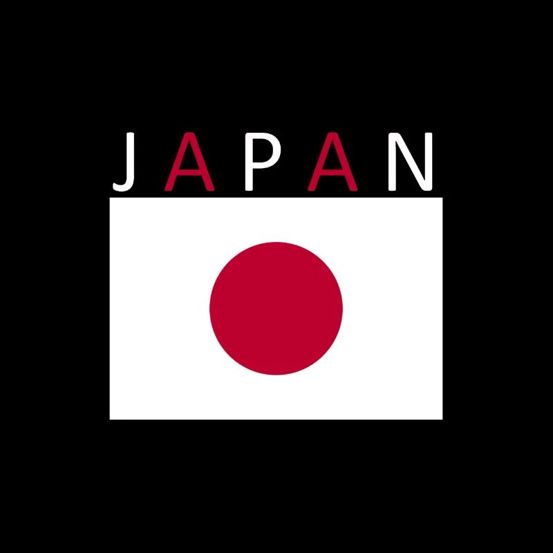 Conception du drapeau du Japon Tokyo