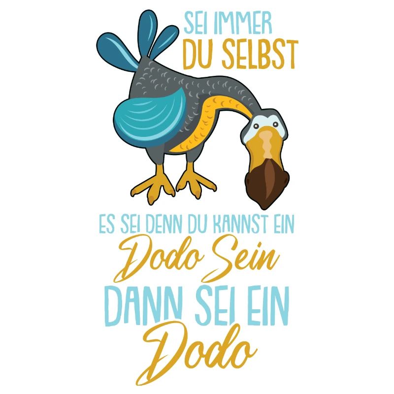 Retro Dodo Mauritius Vogel Dronte