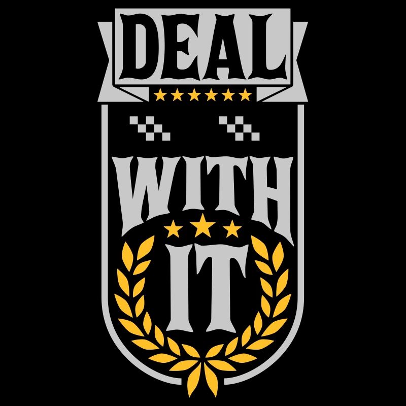 Deal with it Lorbeerkranz