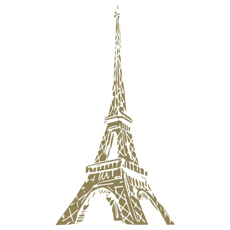 Eiffel Tower Paris minimalist landmark