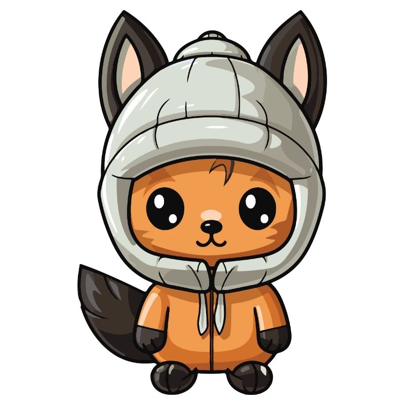 Eichhörnchen Winter Comic