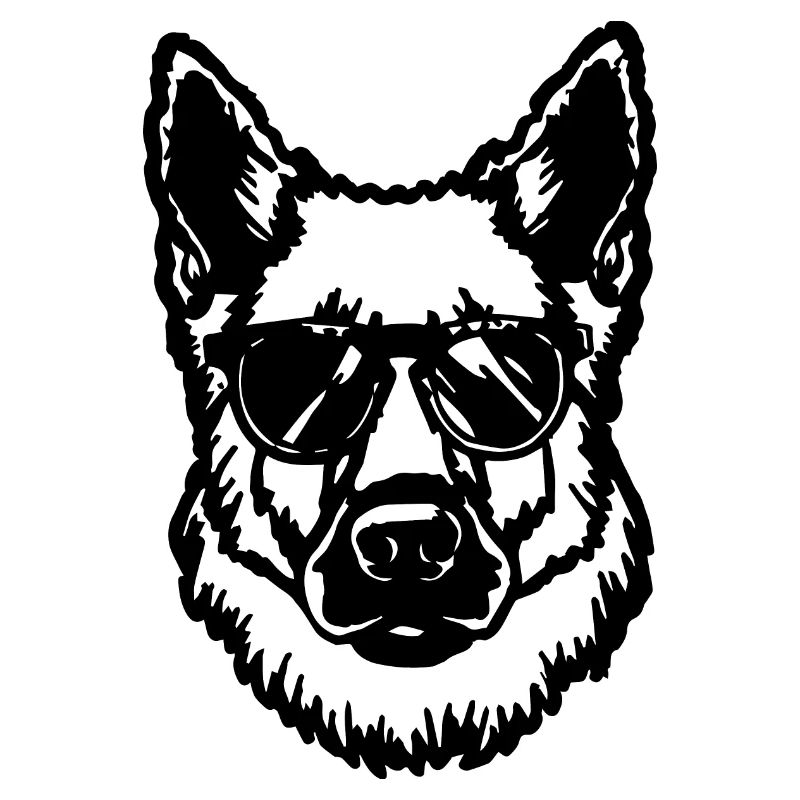 German Shepherd Dog Dog Head