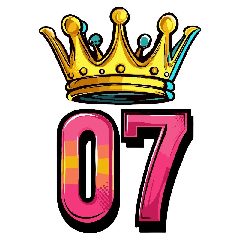 7 Number Jersey Crown