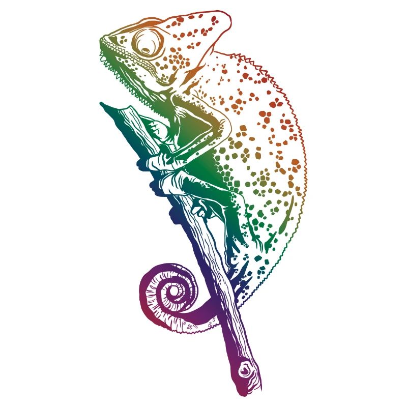 Chameleon Lizard Graphic Reptile Chameleon Lover