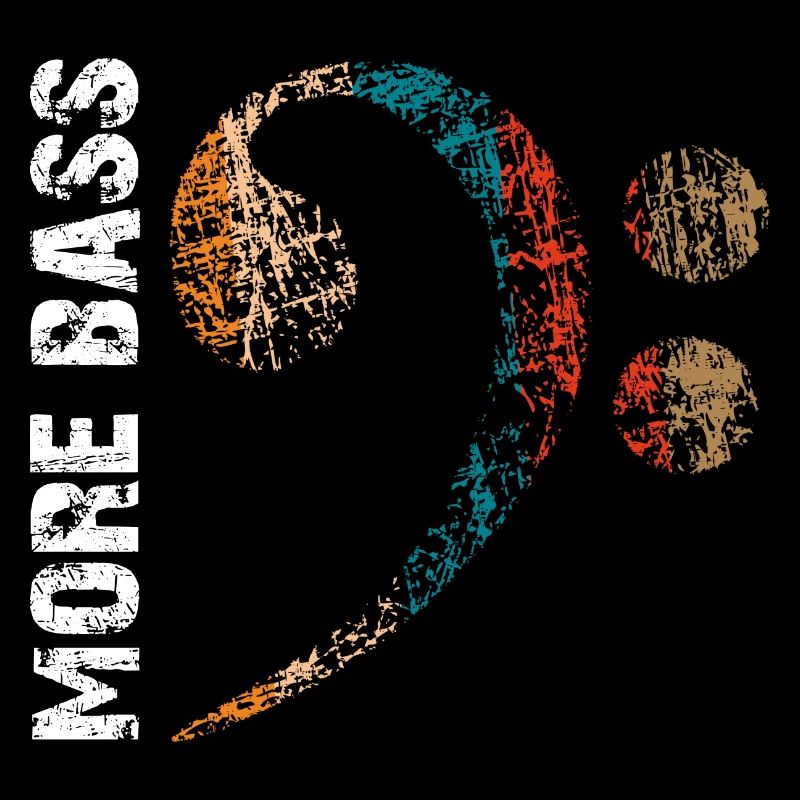 Plus de basses s’il vous plaît, grosse clé de fa