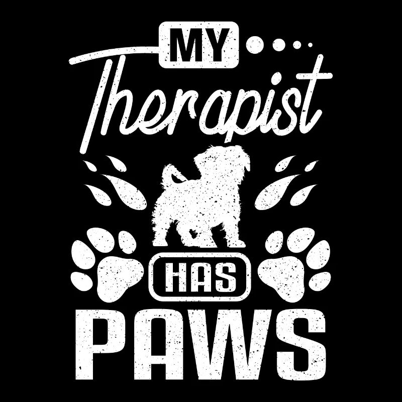 My therapist has paws yorkie