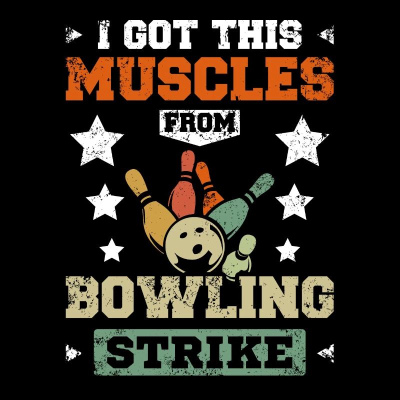 Funny I got this muscles from bowling strike
