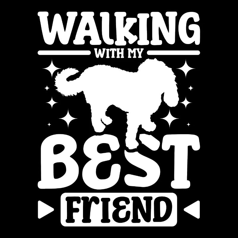 Walking with my best friend cockapoo