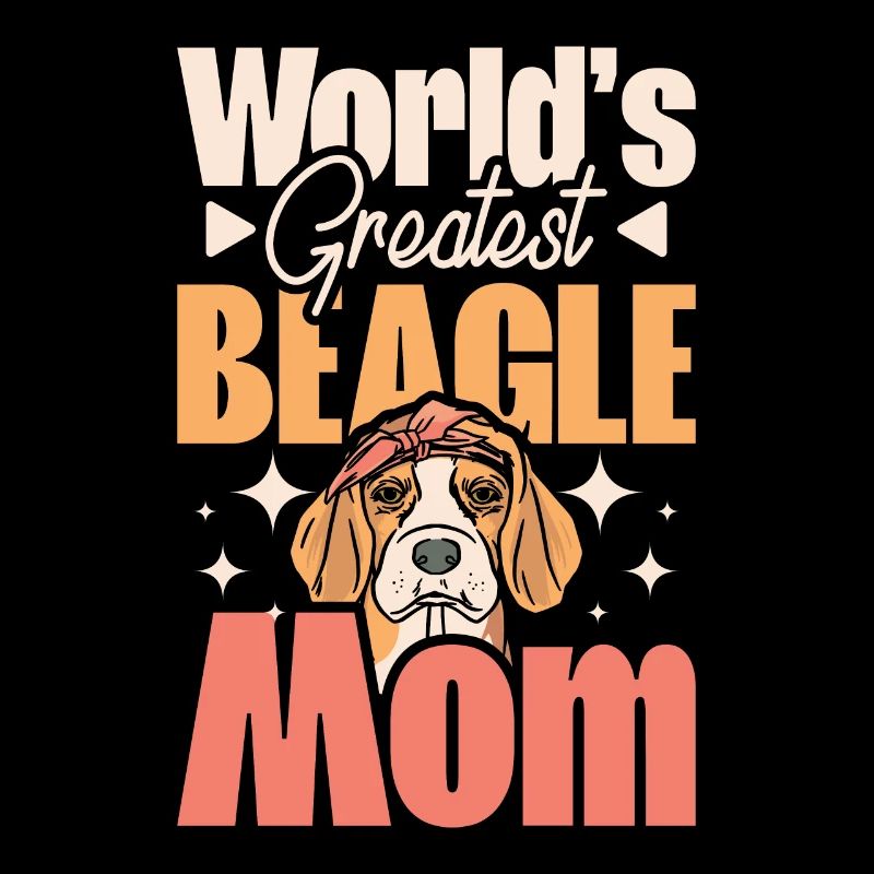 La plus grande maman beagle du monde mère