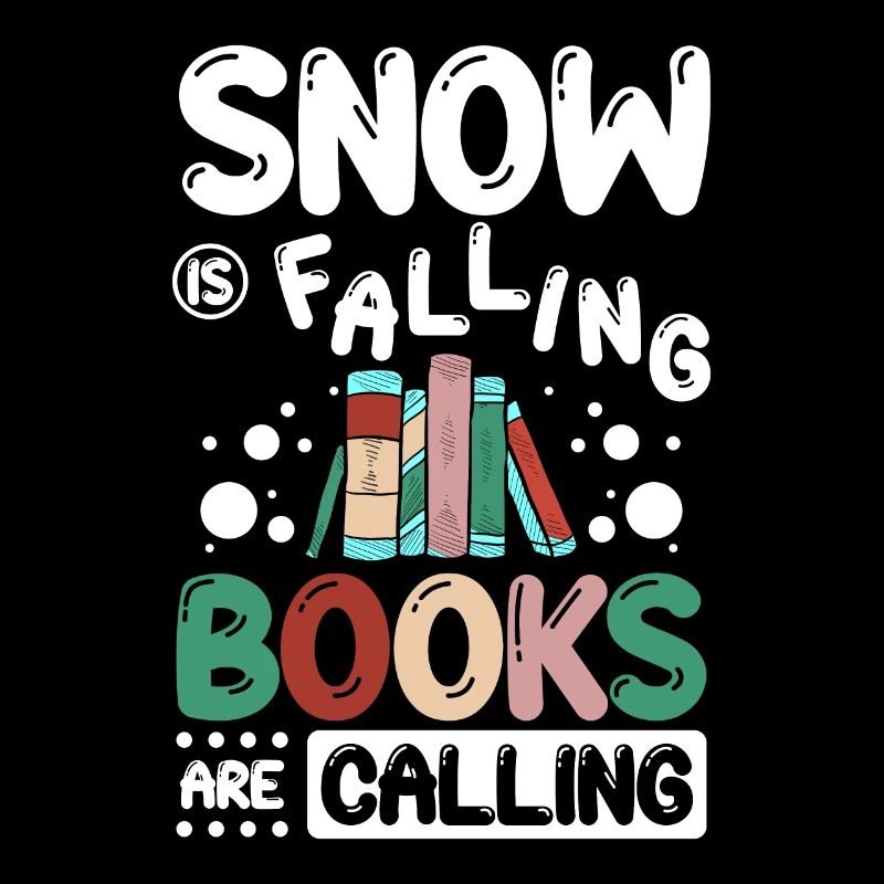 Snow is falling books are calling