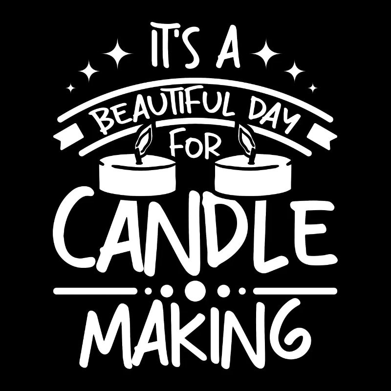 It's a beautiful day for candle making