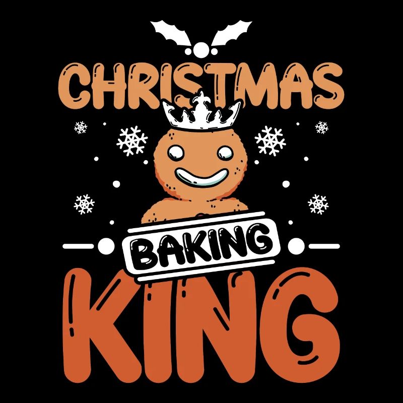 Roi de la cuisson des biscuits de Noël