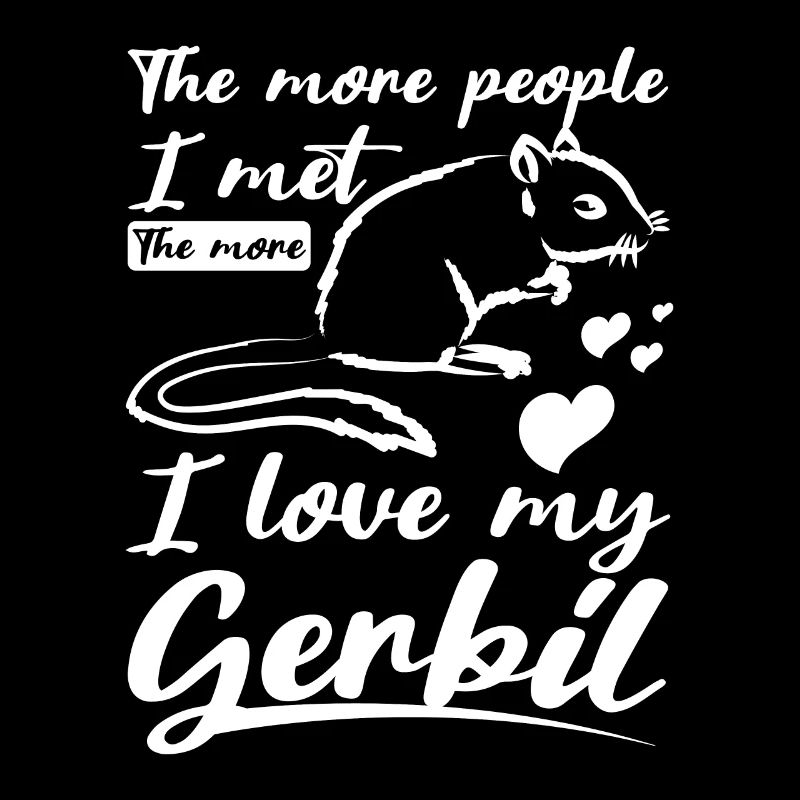 Plus je rencontre de gens, plus j’aime ma gerbille
