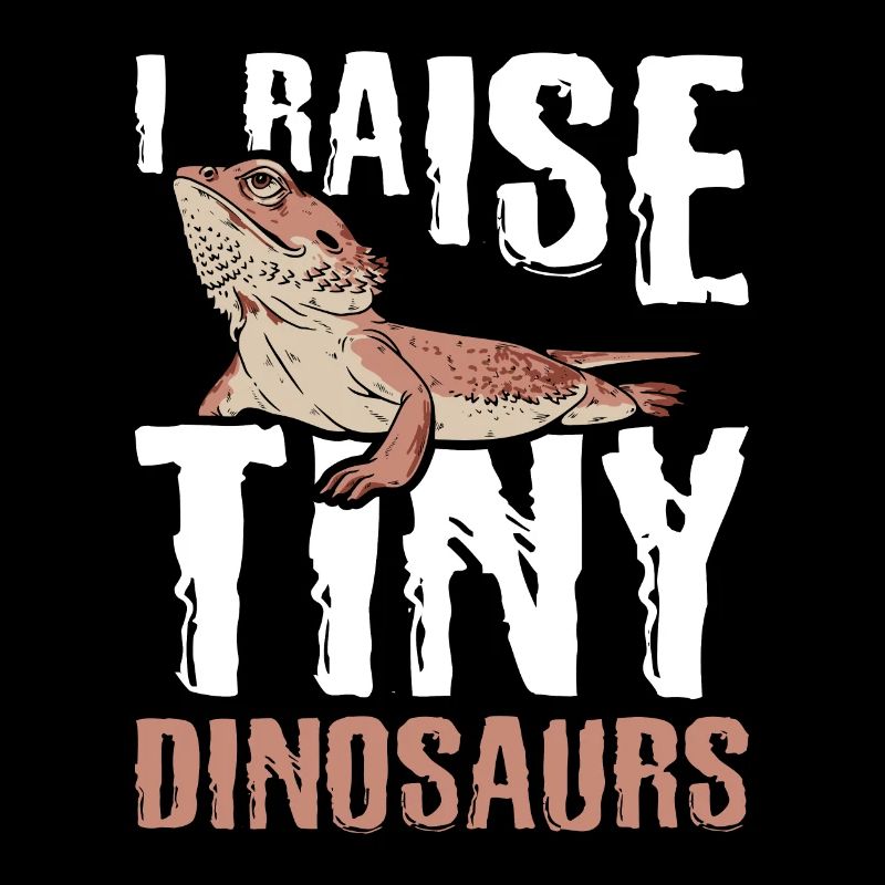 I raise tiny dinosaurs bearded dragon
