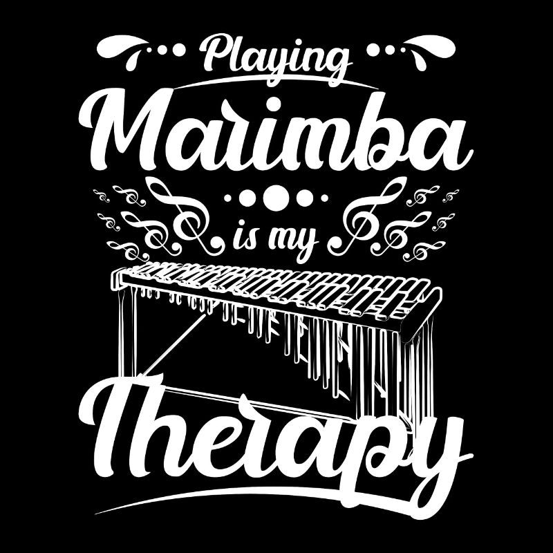 Playing marimba is my therapy