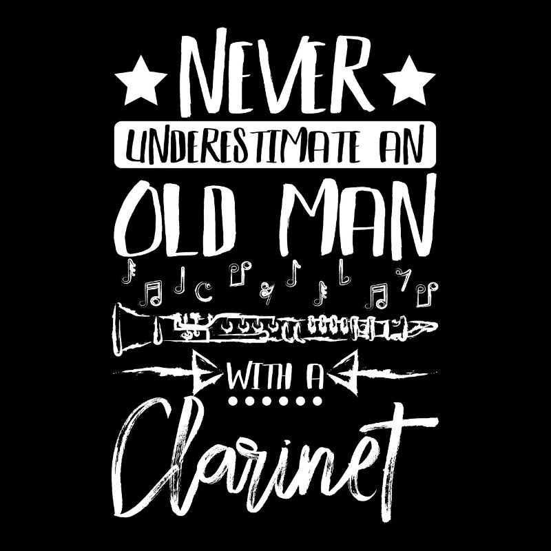 Never underestimate an old man with a clarinet