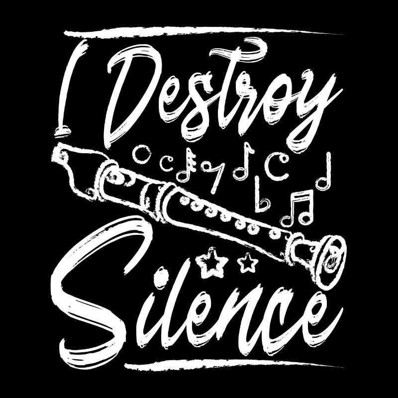 I destroy silence play recorder