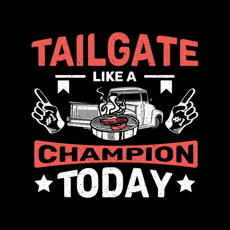 Tailgating like a champion today