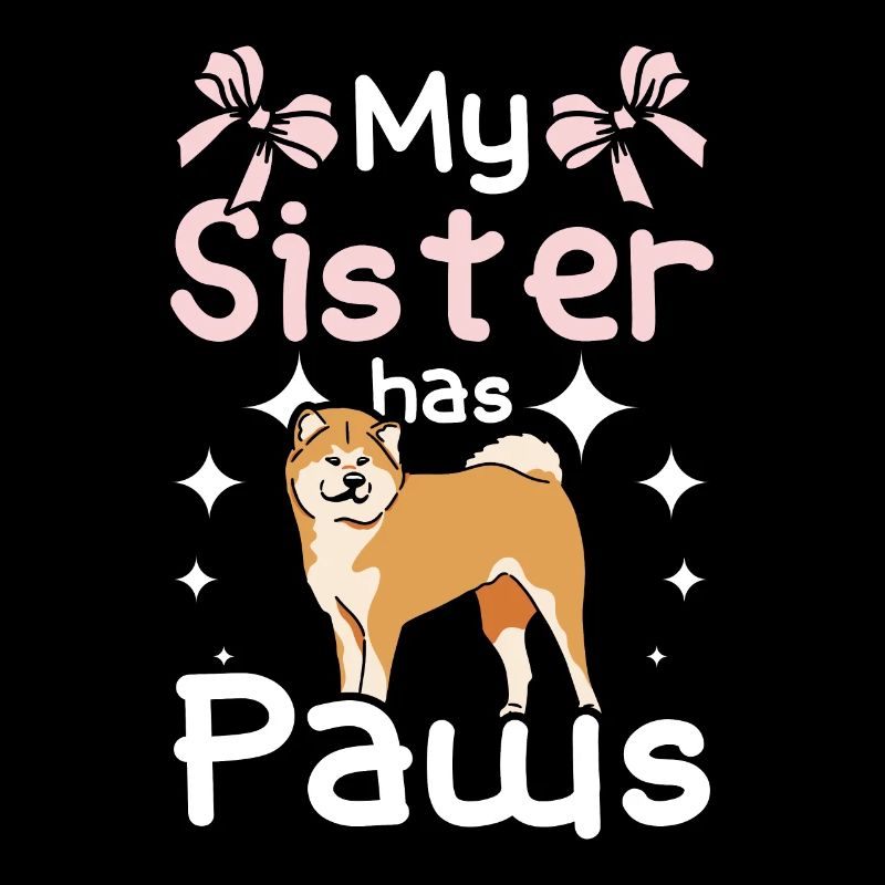 My Akita sister has paws