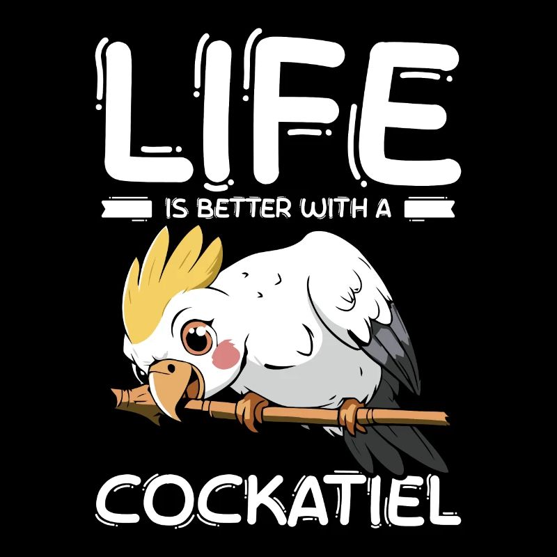 Life is better with a cockatiel