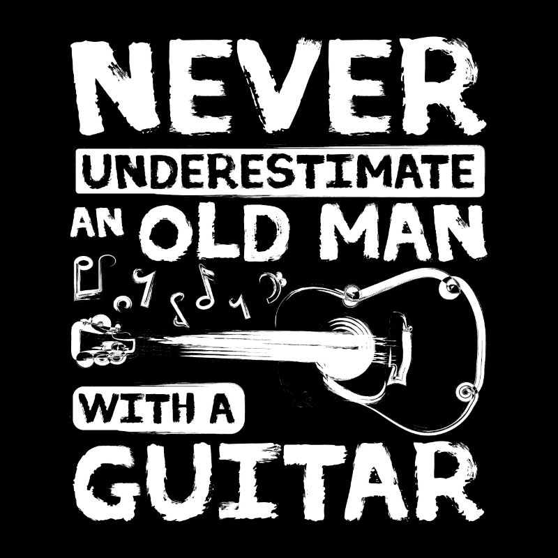 Never underestimate an old man with a guitar
