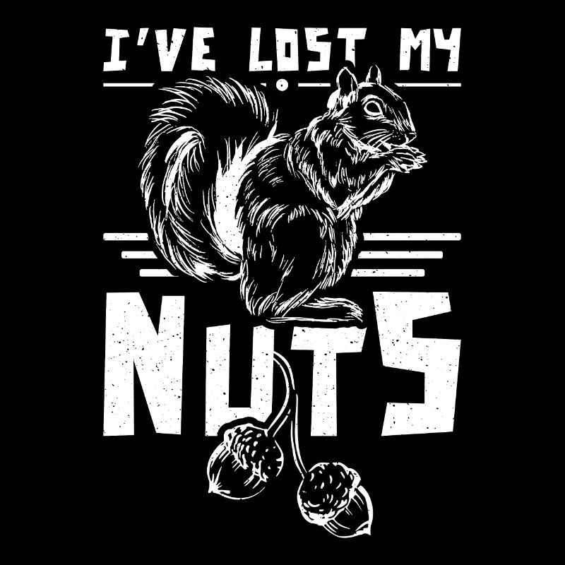 Funny Squirrel I've lost my nuts