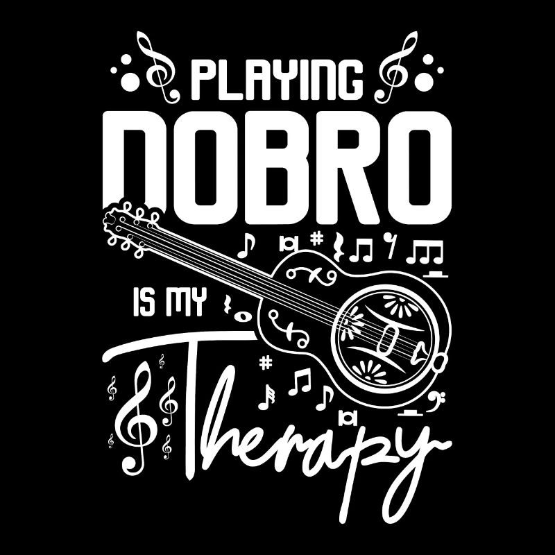 Playing Dobro is my therapy