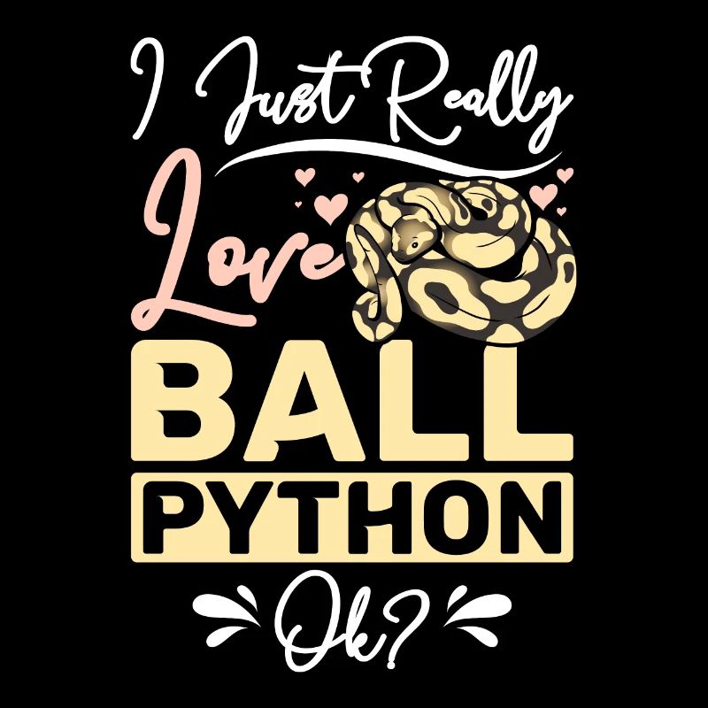 J’aime vraiment le python royal, d’accord ?