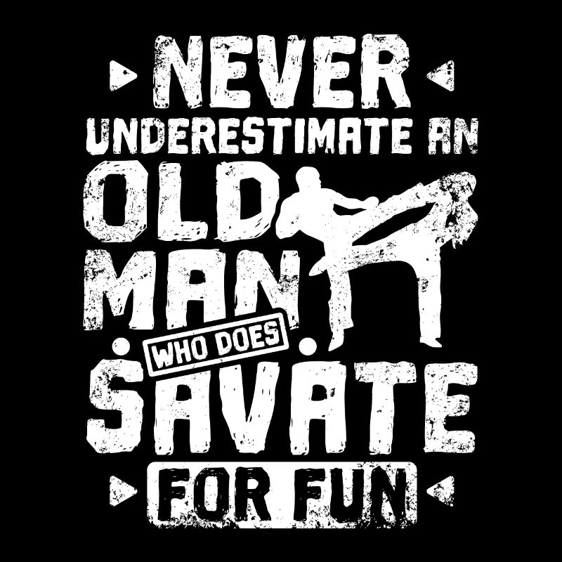 Never underestimate an old man who does savate