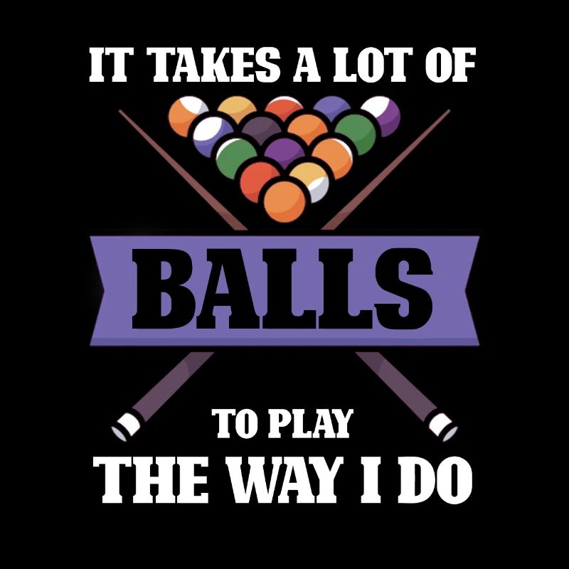 Eat Sleep Billiard Repeat Pool Snooker Lovers