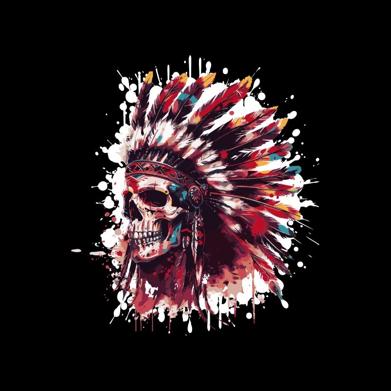 Indian Chief Skull