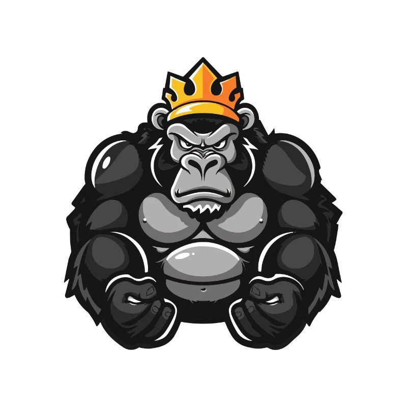 Gorilla Comic Krone