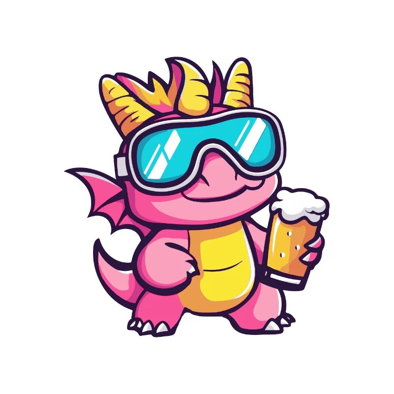 Drache Ski Bier