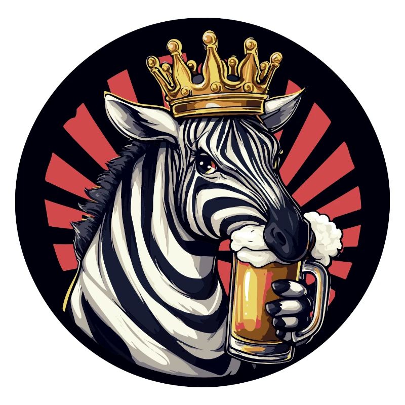 Zebra Beer Comic