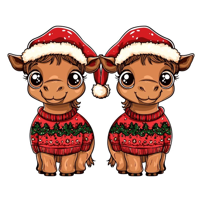 Kamel Weihnachten Team
