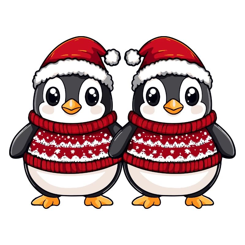L’équipe de Noël Penguin