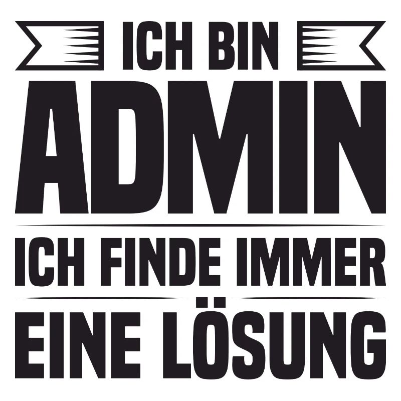 Administrator IT-ler Support Lösung Sysadmin Admin