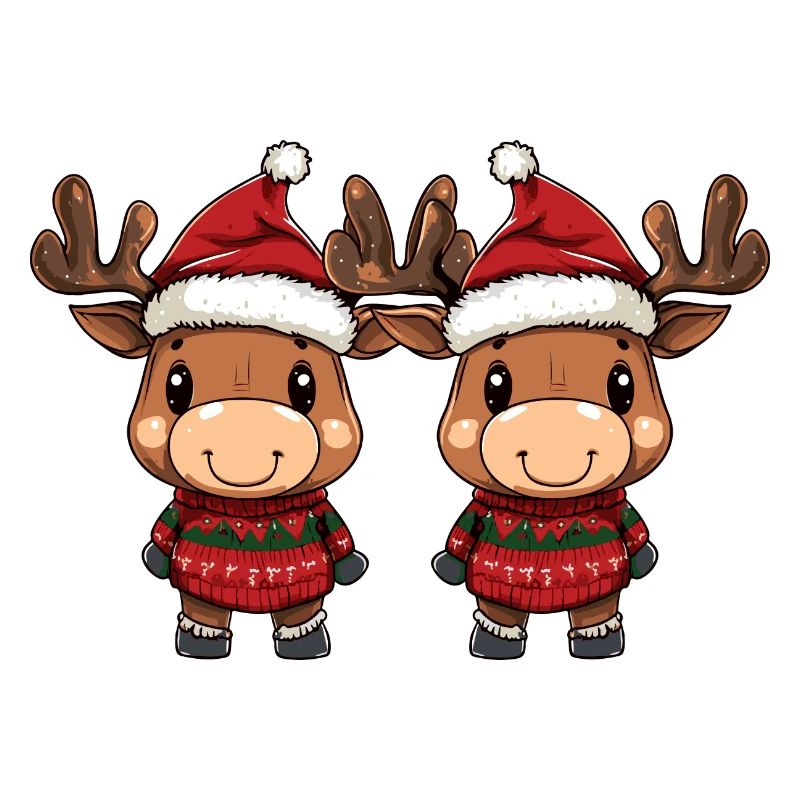 Équipe de Noël de l’orignal