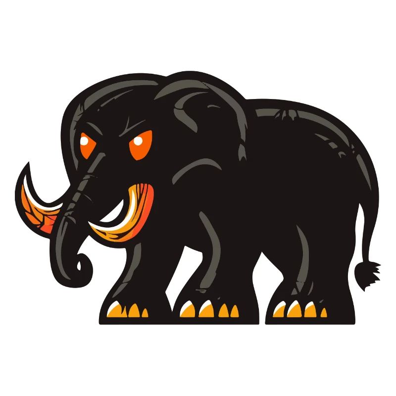 Mammoth Halloween Comic Elephant