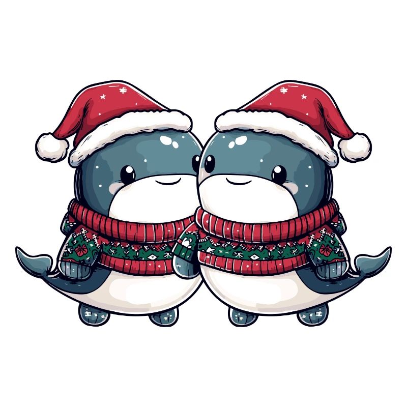L’équipe de Noël des baleines