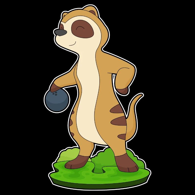 Suricate Bowling Boule de bowling