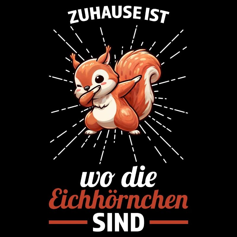 Eichhörnchen Tier Eichhörnchenliebhaber Geschenk