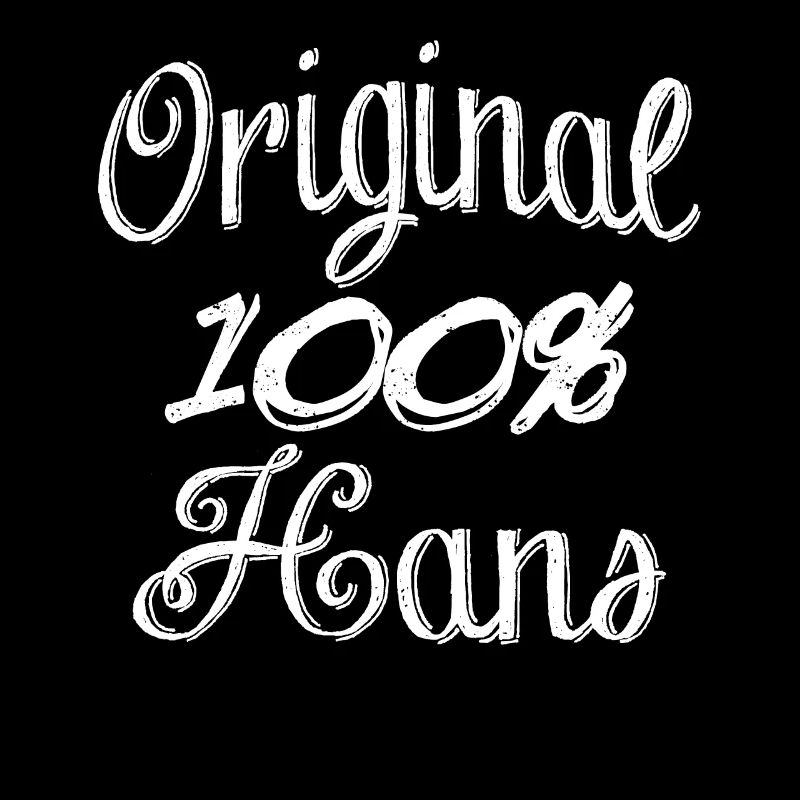 Original 100% Hans