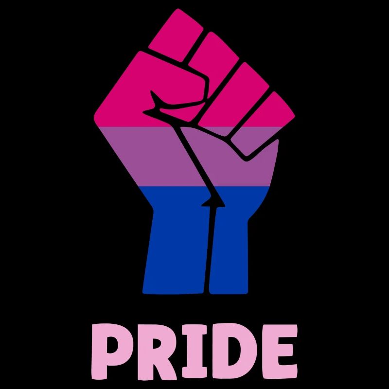 Bisexual Pride Fist Design for Equality