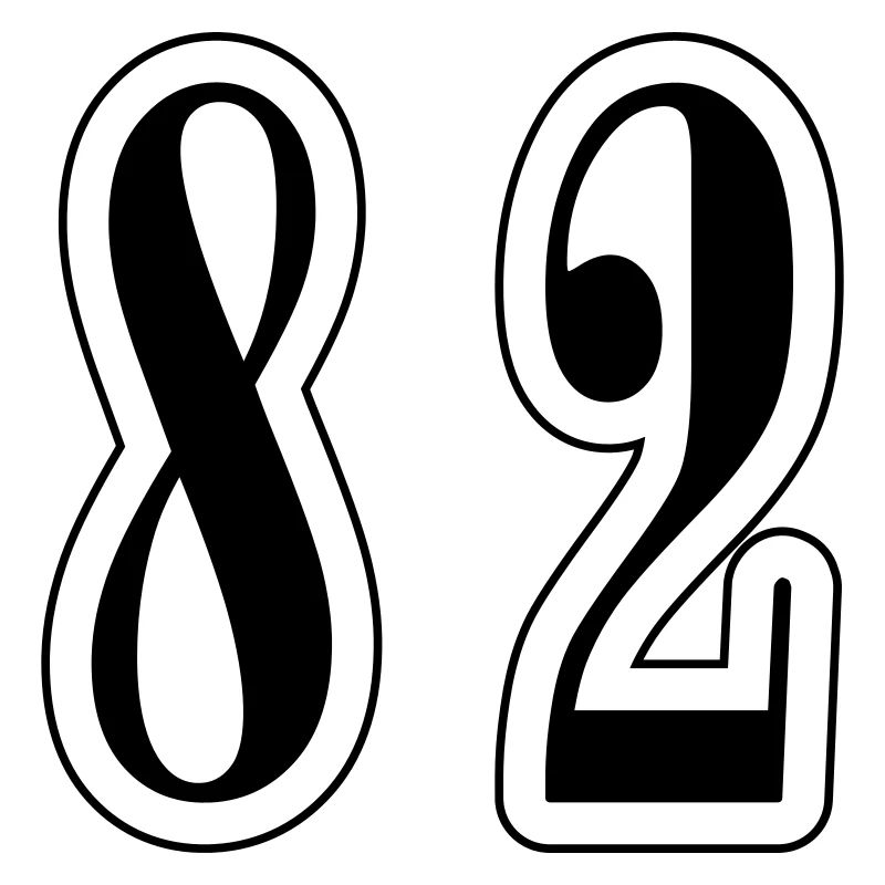 82 Number Symbol