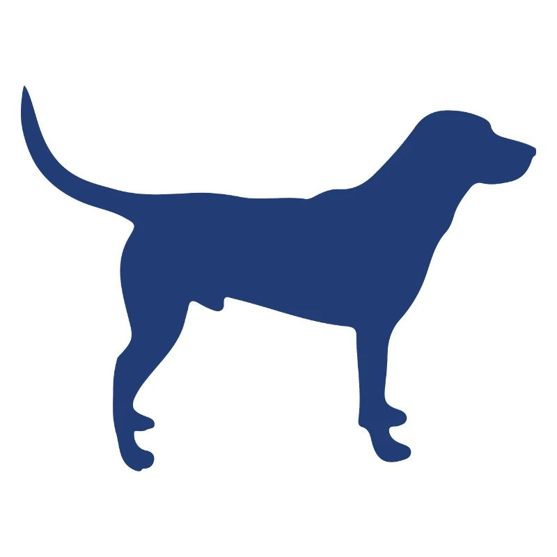 Labrador Hund – deep blue – sua