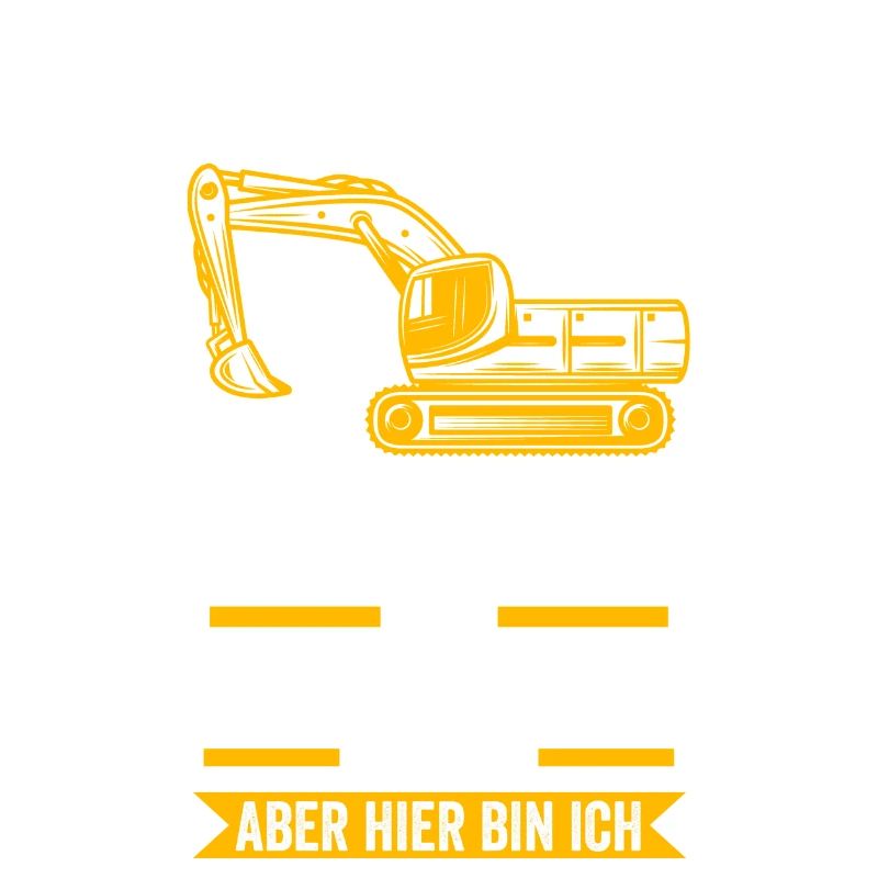 Baggerfahrer Papa Bagger Geschenk