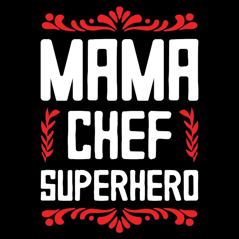 Mama Chef Superheld Mutter
