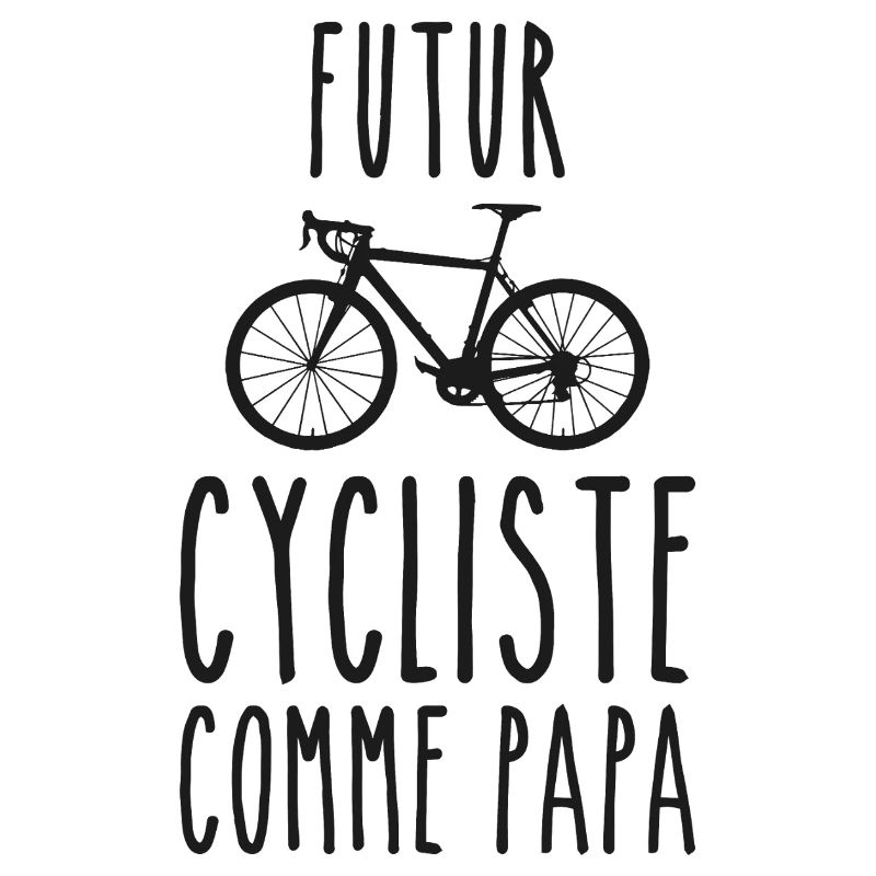Futur cycliste comme papa