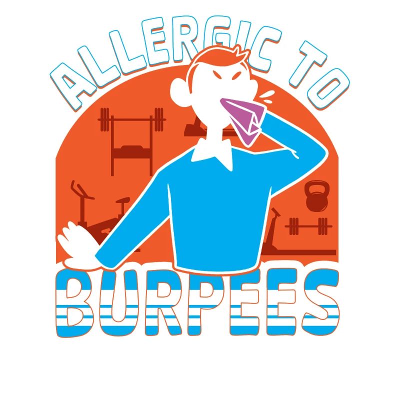 Burpees training, squat, cardio training